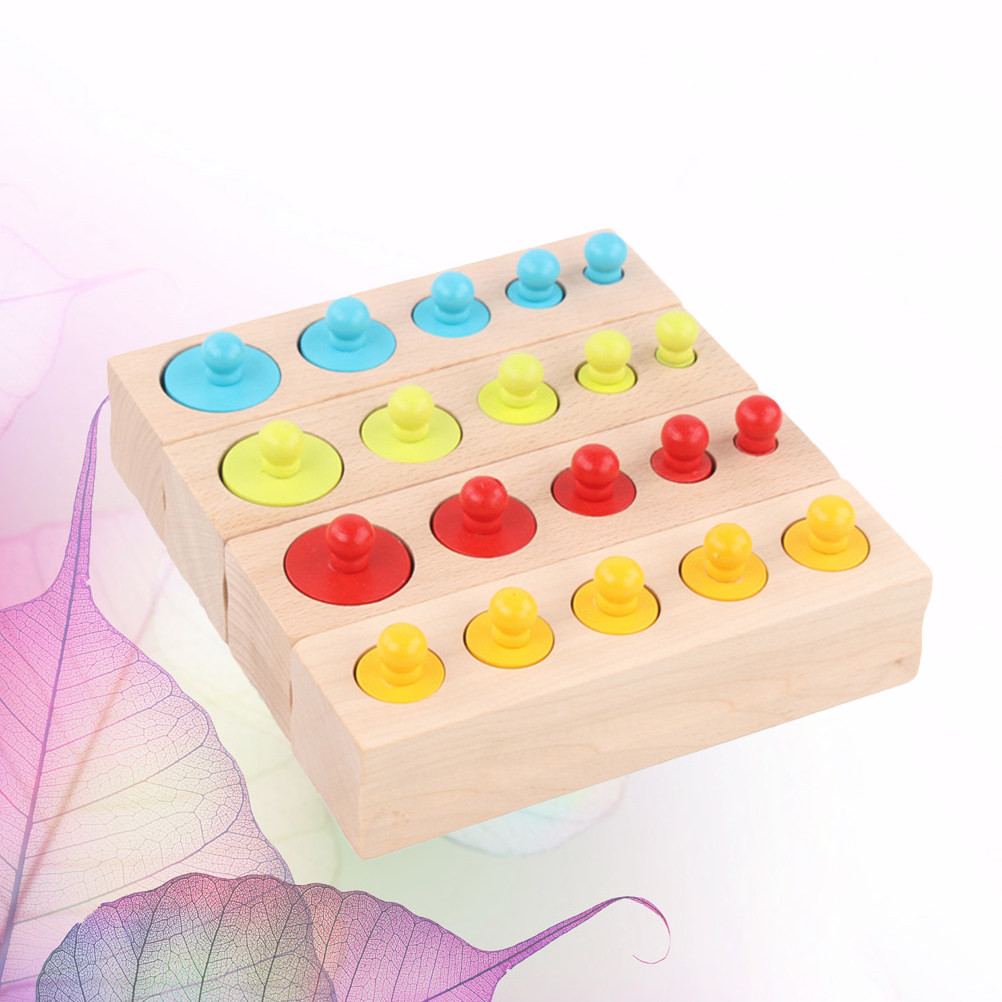 Kids Education Bond - Early Education Colorful Wooden Plaything Montessori