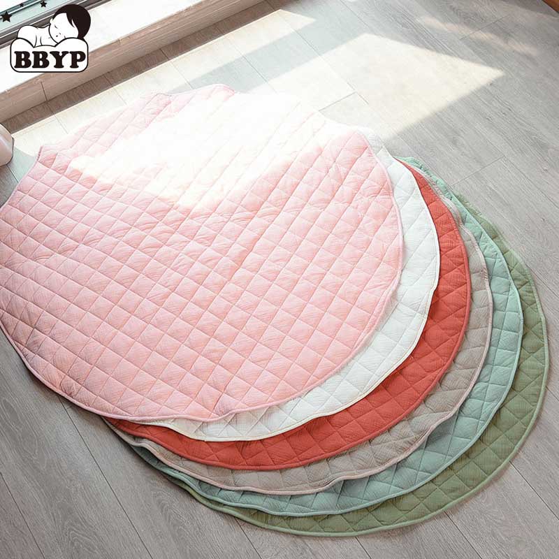 Kids Education Nursery - 115cm Play Mat Lattice Baby Mat