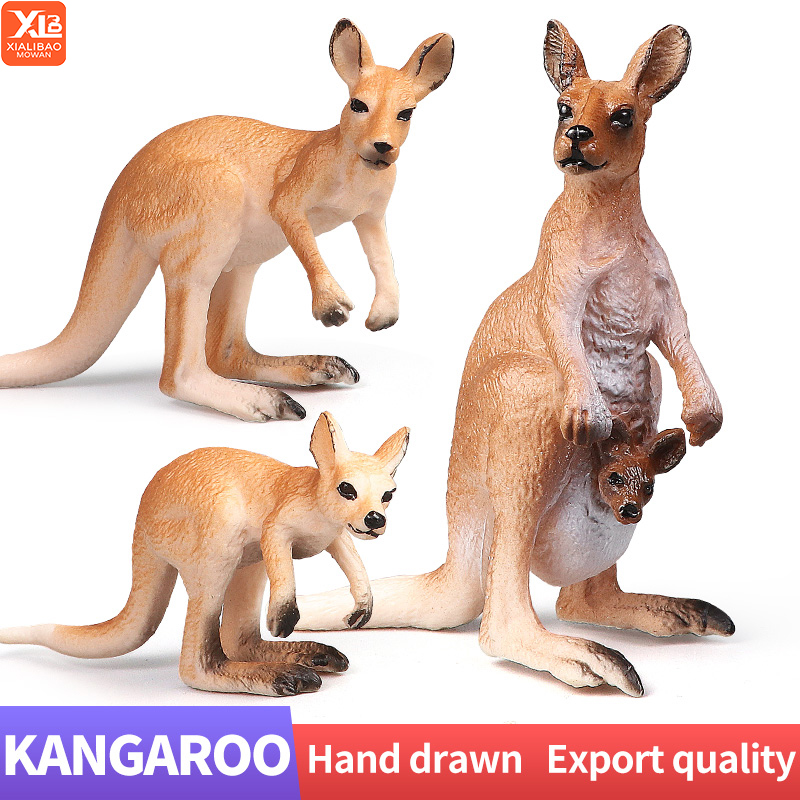 Kangaroo Kids Education - New Wildlife World Kangaroo Set Solid