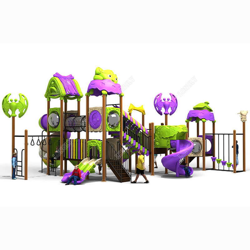 Kids Education Park - Newest Outdoor Playground Plastic Slide for