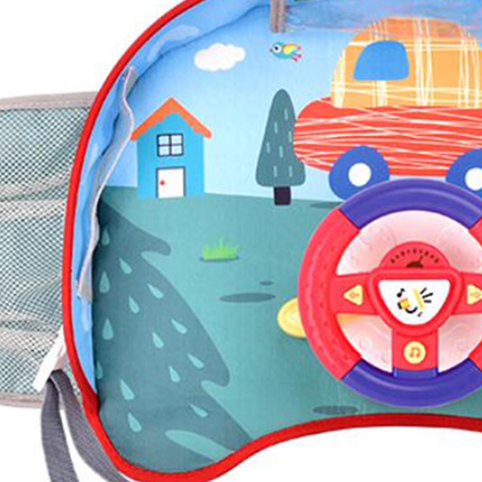 Kids Education Center - Car Steering Wheel Toy Portable Activity