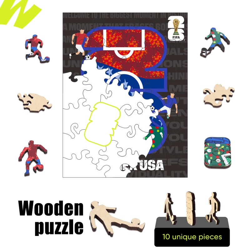 Mini Wooden Puzzles for Adults - Puzzle Map World review and price