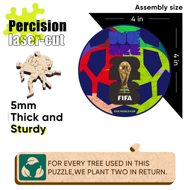 Mini Wooden Puzzles for Adults - Puzzle Map World review and price