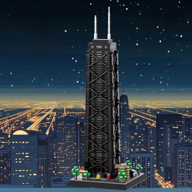 1284pcs John Hancock Center Bu - Kids Education Center review and price