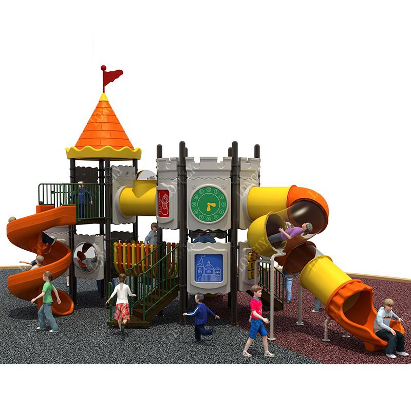Castle Style Kids Slide for Ou - Kids Education Park review and price