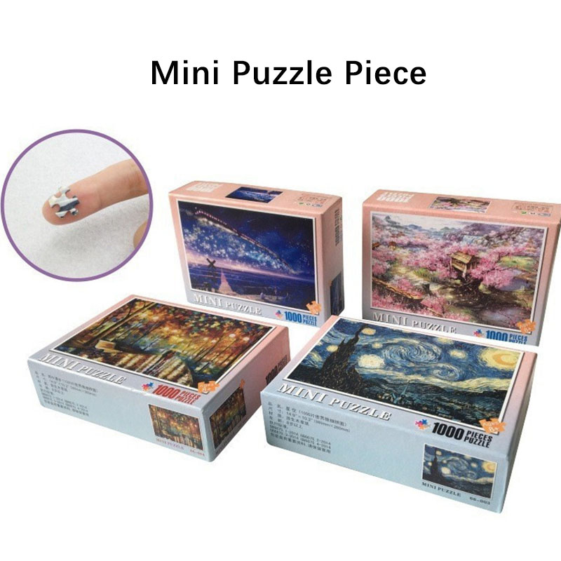 Mini Jigsaw Puzzle 1000 Pieces - Puzzle Map World review and price