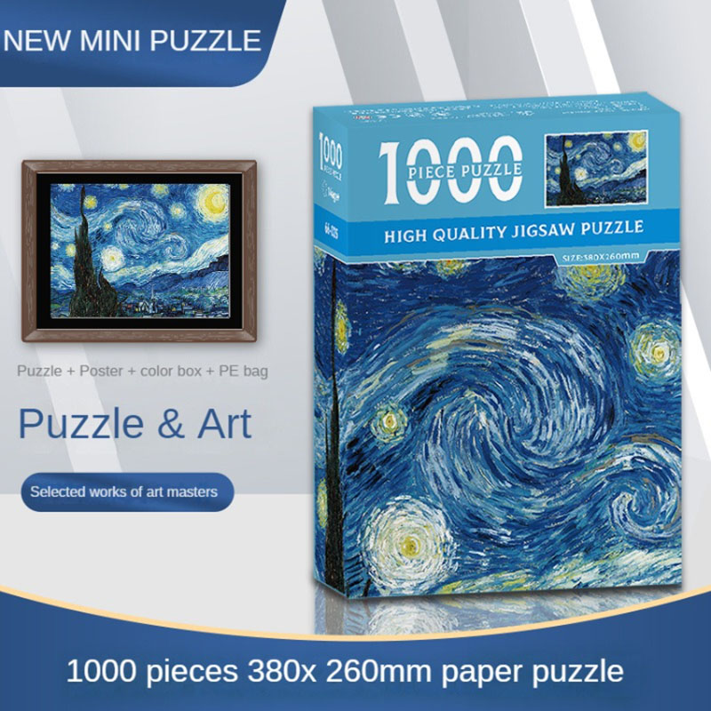 Mini Jigsaw Puzzle 1000 Pieces - Puzzle Map World review and price