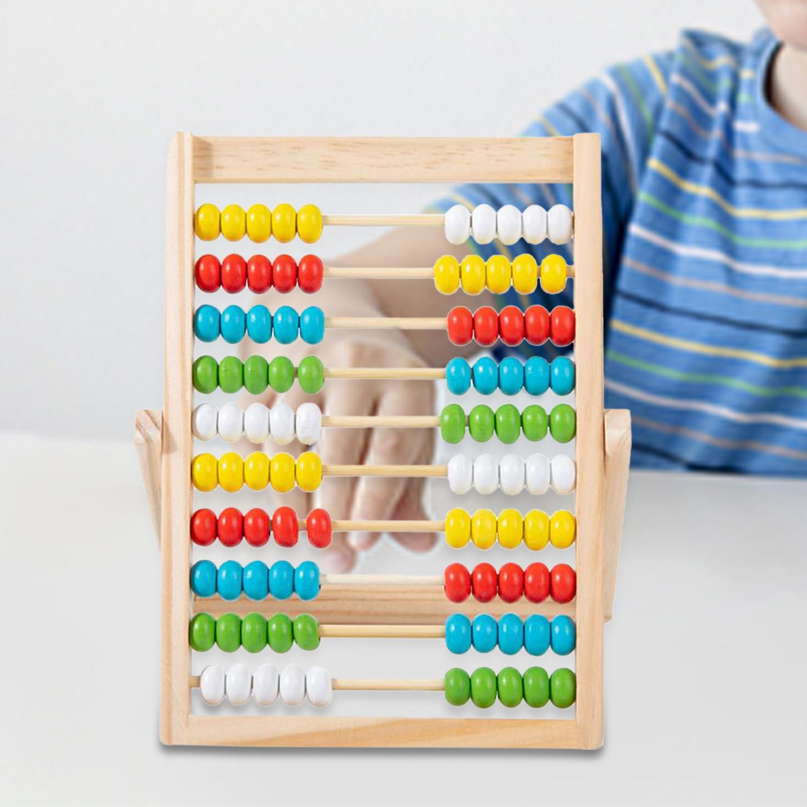 Multicolor Wooden Abacus Count - Kids Education Center review and price