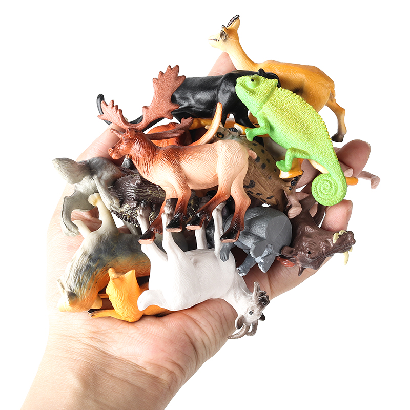 Oenux 16PCS Wild Animals Fores - Kangaroo Kids Education review and price