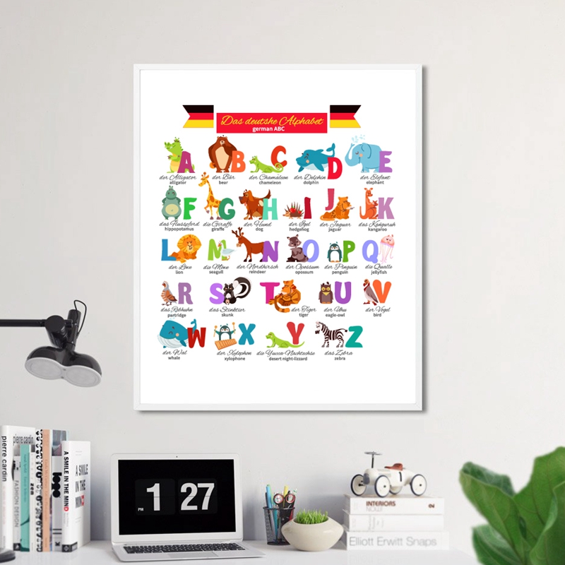German Alphabet with Animals N - Kids Education Nursery review and price