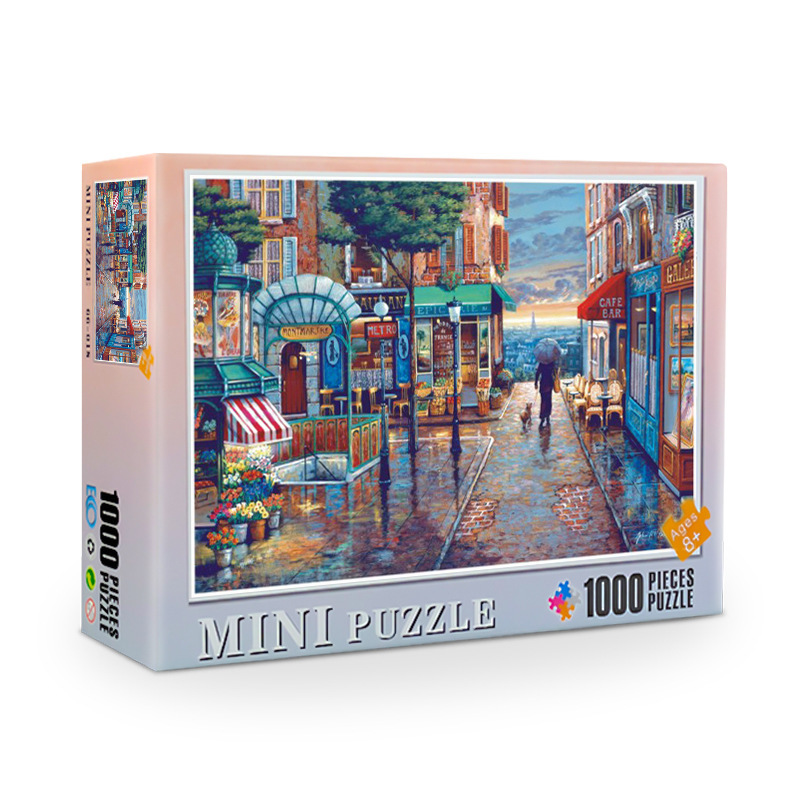Mini Jigsaw Puzzle 1000 Pieces - Puzzle Map World review and price