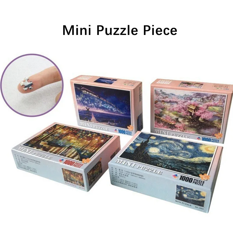 Mini Jigsaw Puzzle 1000 Pieces - Puzzle Map World review and price