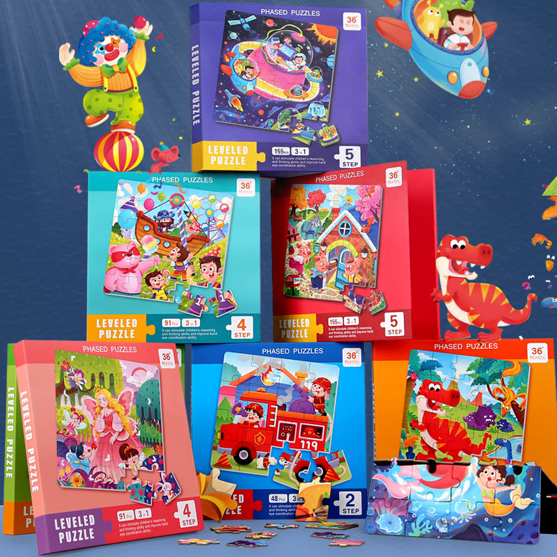 Kids Magnetic Wooden Puzzle Ca - Kids Education Books review and price