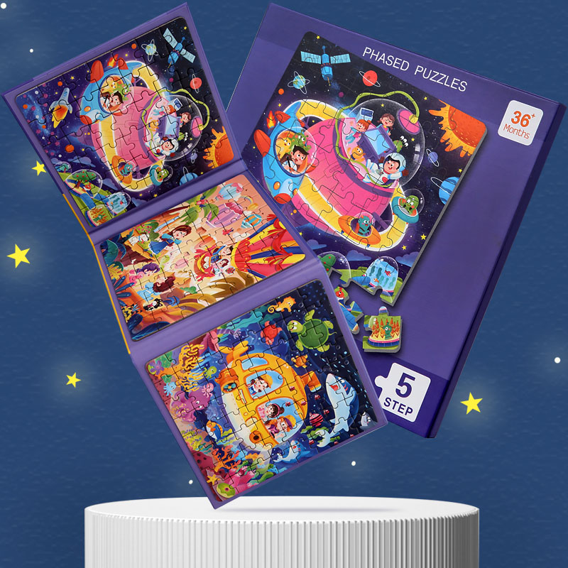 Kids Magnetic Wooden Puzzle Ca - Kids Education Books review and price