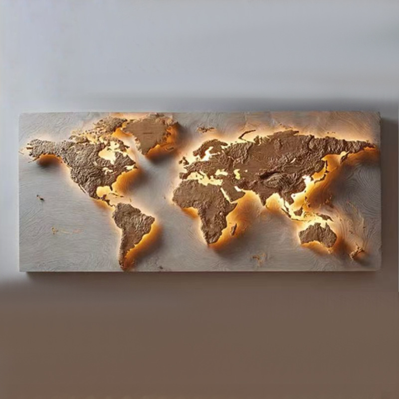 World map puzzle wall pendant  - Puzzle Map World review and price