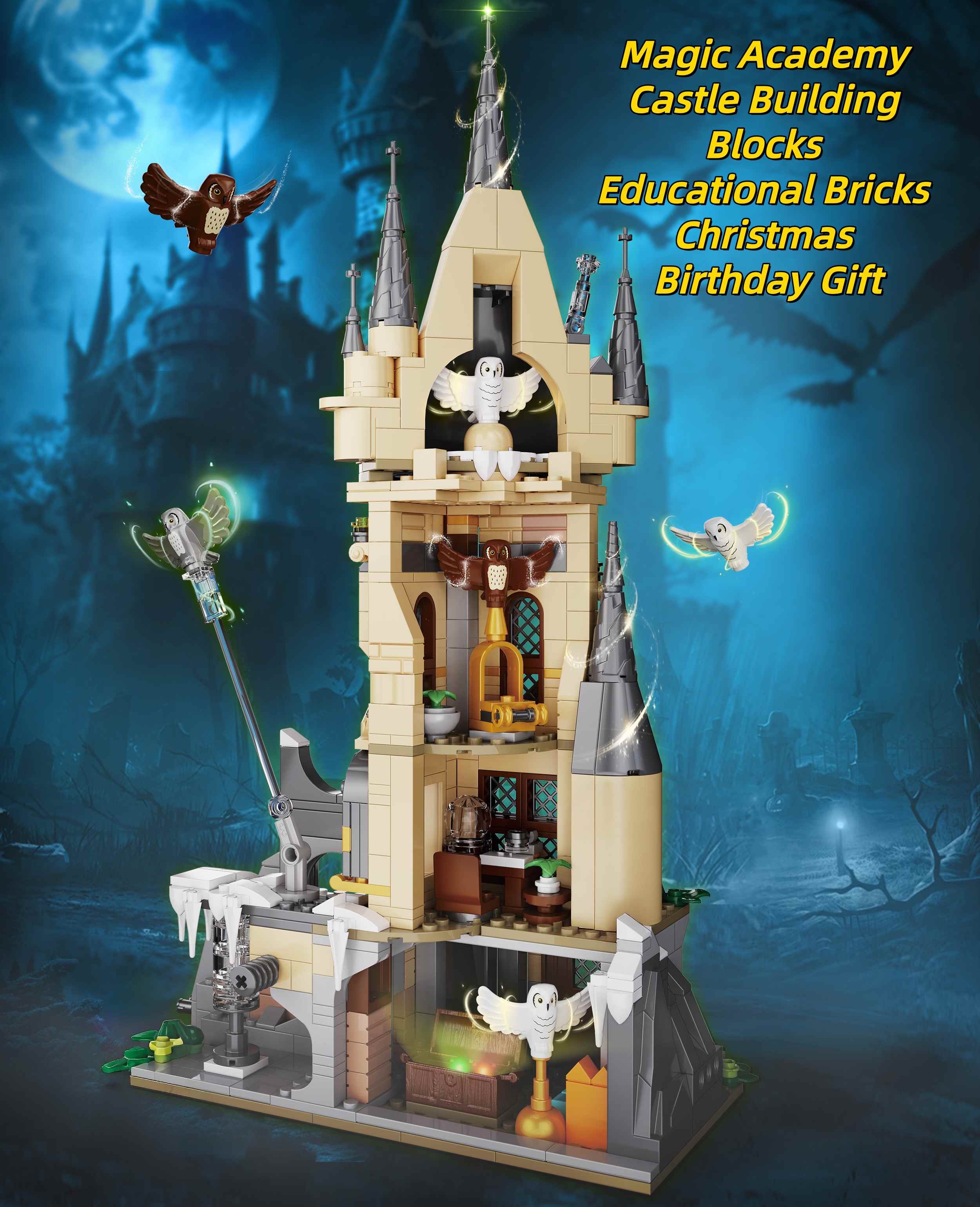 Magic Academy Castle Building  - Kids Education Academy review and price