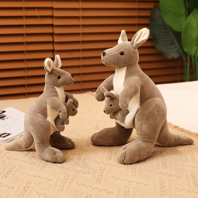 Realistic Mother Baby Kangaroo - Kangaroo Kids Education review and price