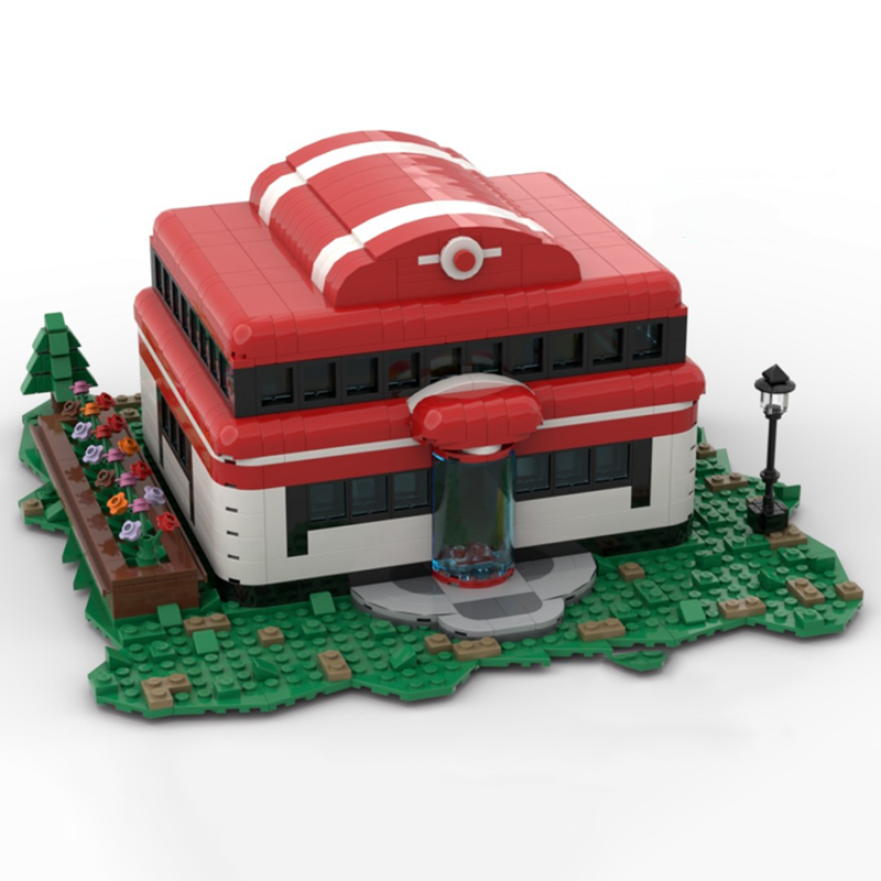 1404pcs MOC Center Pet Model B - Kids Education Center review and price